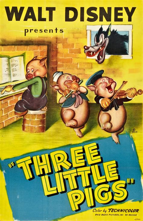 Three Little Pigs Disney Movie