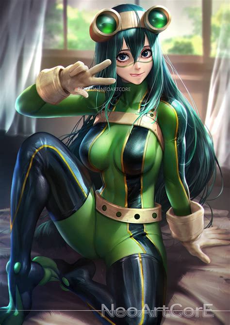 Tsuyu by NeoArtCorE on DeviantArt