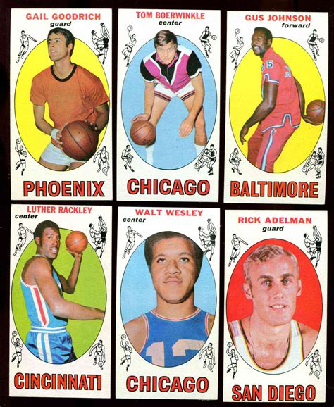 1969-70 Topps Basketball #12 Gus Johnson ROOKIE (Bullets)