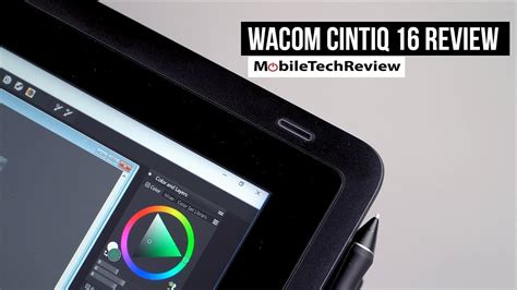 Wacom's Cintiq 16 is an Affordable Entry-Level 15.6" Graphics Tablet