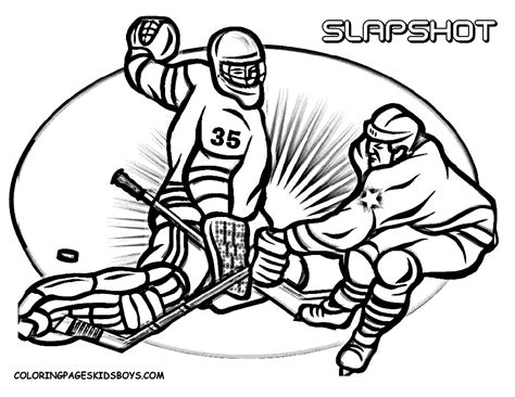 Winnipeg Jets Goalies Coloring Pages - Coloring Home