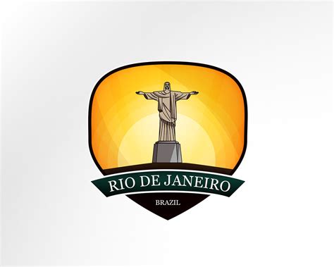 Rio de Janeiro - Brazil Vector Simple Logo :: Behance