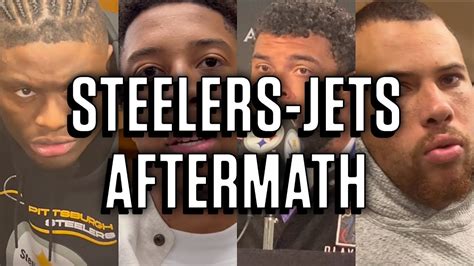 Steelers vs. Jets Aftermath: Players Speak After 24-20 Loss - YouTube