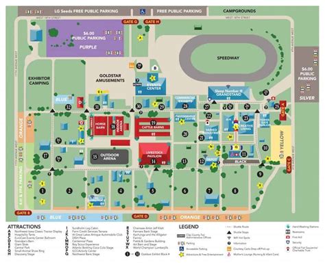 Fairgrounds Map – Clay County Fair And Events - Florida State ...