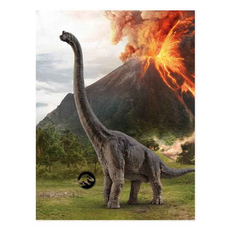 Jurassic World| Brachiosaurus Postcard | Zazzle.com | Jurassic world, Brachiosaurus, Jurassic