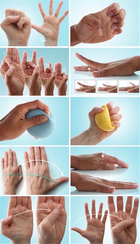 The Best Hand Exercises For Arthritis - Pinnable Chart | The WHOot | Arthritis exercises, Hand ...