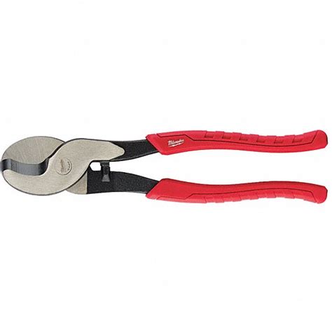 MILWAUKEE Cable Cutter, Shear Cut, 9-1/2" L, ASME - 52AY48|48-22-6104 ...