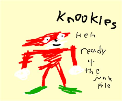 Knuckles Sings (meme) - Drawception