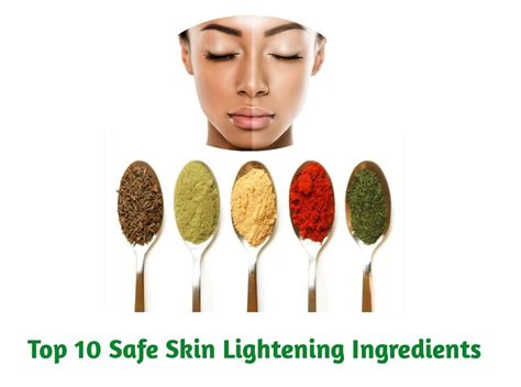 Top 10 Safe Skin Lightening Ingredients That Works - Public Health