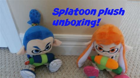 Splatoon Plush Unboxing! - Super Mario Richie - YouTube