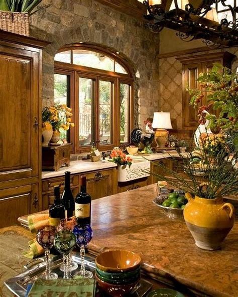 61+ Magnificent Rustic Interior with Italian Tuscan Style Decorations ...