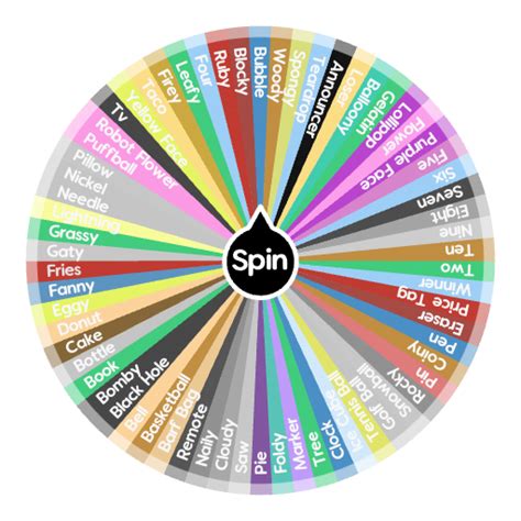 BFDI + Algebraliens | Spin the Wheel - Random Picker