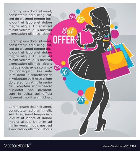 Shopping banner Royalty Free Vector Image - VectorStock