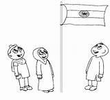 India Independence Day coloring Pages For Kids sketch template