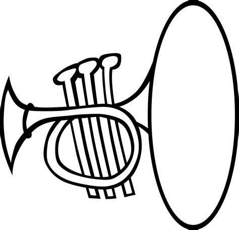 Clipart - Silly trumpet