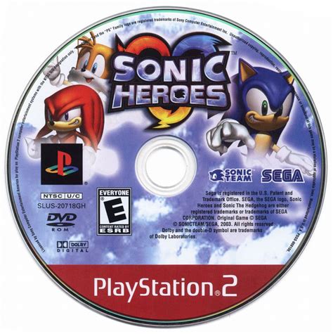 Sonic heroes box art - clickloxa