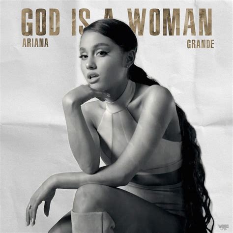 God Is A Woman - @ArianaGrande [Swipe for the Vinyl Version & my collab with the AMAZING ...