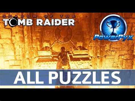 ALL Story Puzzles Solutions cheats for Shadow of the Tomb Raider on PS4