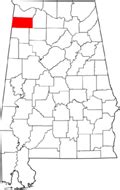 Franklin County AL Map Records