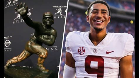 BRYCE YOUNG WINS 2021 HEISMAN TROPHY AWARD - YouTube