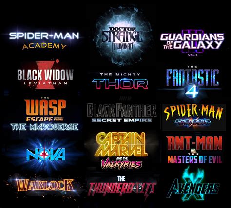 This Marvel Phase 4 Movies Slate Is What Fans Dreams Are Made Of ...