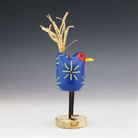 CHICKEN BY EDITH & GUY JOHN NAVAJO FOLK ART in 2022 | Folk art, Art ...