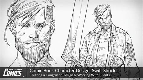 Comic Book Character Design: Swift Shock | Creating a Congruent Design ...