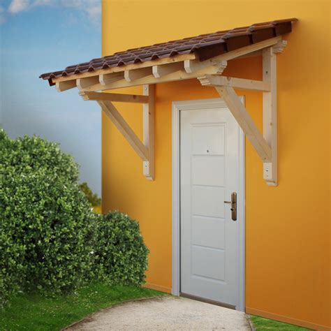 Wood Canopy Porch Door Awning 2050 mm Panel Solid Timber Brand New | eBay