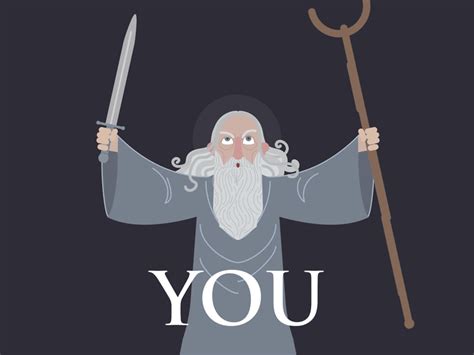 You Shall Not Pass by Gustavo Athayde on Dribbble