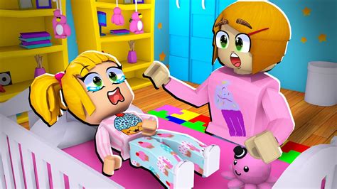 Roblox Roleplay | My Daughter Babysits My Toddler! - YouTube