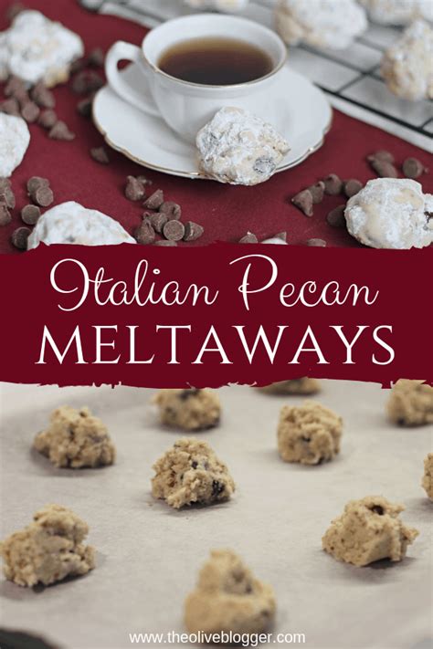 Pecan Meltaways - Italian Cookie Balls - The Olive Blogger | Recipe | Dessert recipes easy, Fun ...