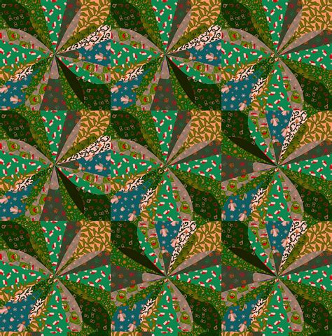 Christmas Motif Quilt Design Free Stock Photo - Public Domain Pictures