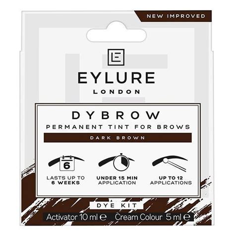 Eylure Dybrow Dark Brown Pernament Brow Tint