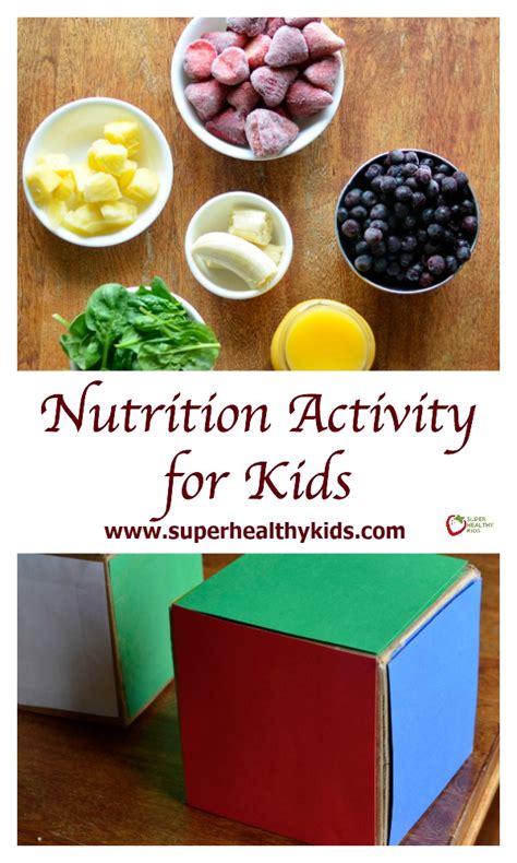 Nutrition Activity for Kids | Healthy Ideas for Kids