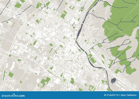 Prato Italy City Map In Retro Style. Outline Map. Cartoon Vector | CartoonDealer.com #117767269