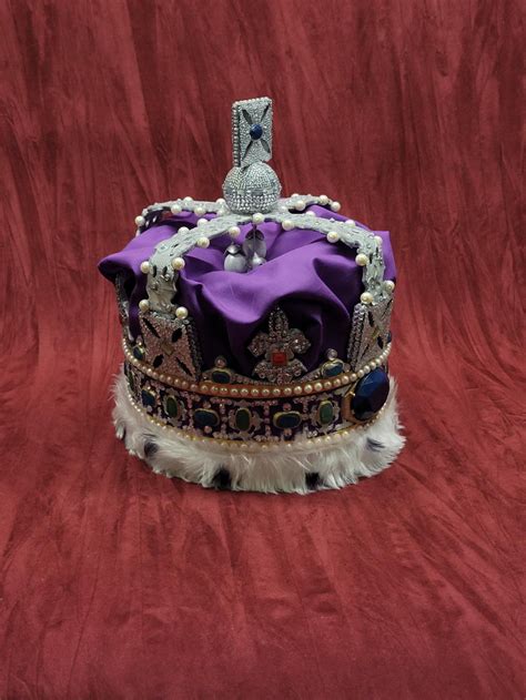 Queen Elizabeth Crown Replica State Imperial Crown 1:1 Scale - Etsy