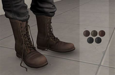 Sue's Master Mods | Sims 4 cc shoes, Sims 4, Boots