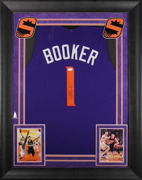 Charity Benefits Unlimited Devin Booker jersey framed - Charity ...