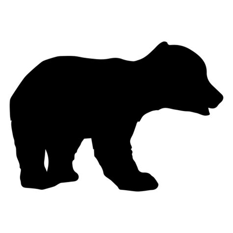 Black Bear Silhouette Vector at Vectorified.com | Collection of Black Bear Silhouette Vector ...