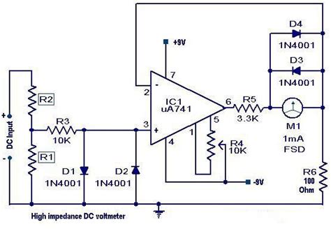 DC ‪#‎Voltmeter‬ circuit is an instrument used for measuring the electrical potential diffe ...