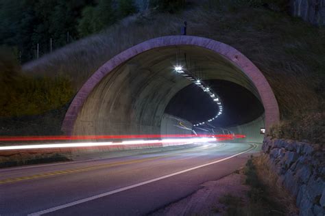 LED tunnel lighting of Skaun tunnel | AEC Illuminazione