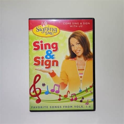 Signing Time: Sing & Sign DVD || Favorite Songs From Vols. 1-6 || Very ...