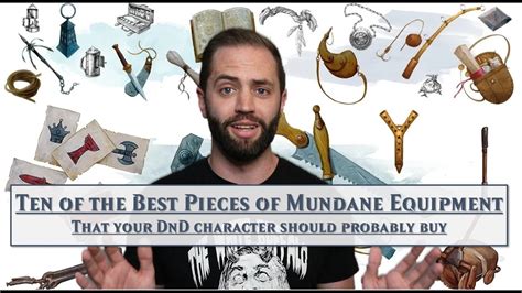 10 of the Best Mundane Items in DnD 5E - YouTube