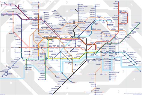 London Tube Map Printable