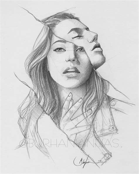 Pencil Drawings and Complex Emotions | Abstract pencil drawings, Art ...