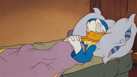 Donald Duck Sleepy