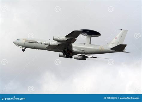 NATO AWACS E-3 Sentry Plane Editorial Photo - Image of fuselage ...