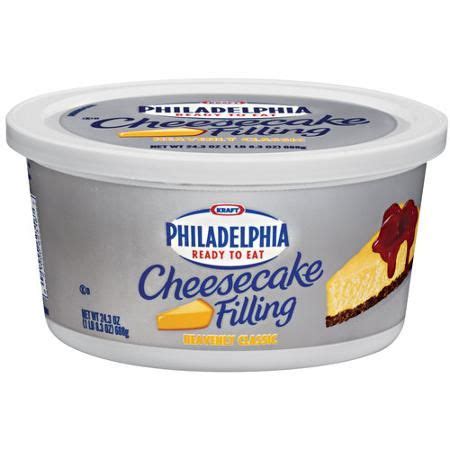 Kraft Philadelphia Ready To Eat Cheesecake Filling, 24.2 oz - Walmart.com | Cake filling recipes ...