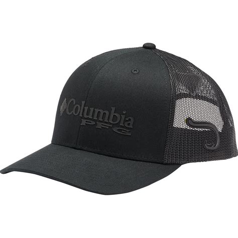 Columbia PFG Logo Mid Mesh Snap Back Hat - Accessories