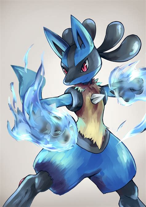 The aura pokemon (not my art) : r/lucario